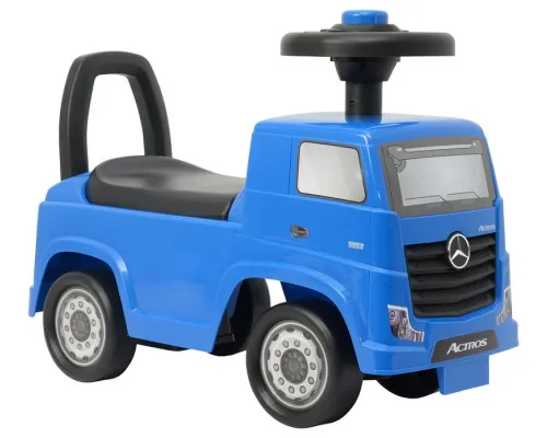 Otroški poganjalec avto Mercedes Actros (moder)