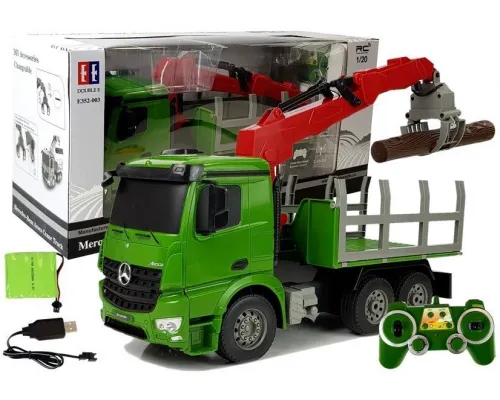 RC avto tovornjak žerjav za les Mercedes-Benz Arocs 1:20 RC avto tovornjak žerjav za les Mercedes-Benz Arocs 1:20