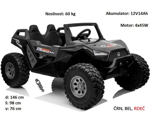 Otroški Buggy XXL na akumulator SX1928 Otroški Buggy XXL na akumulator SX1928