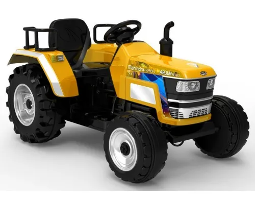 Otroski traktor na akumulator HL2788 rumen