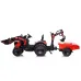 Traktor bager 24V s prikolico SX2068