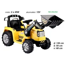 Otroški traktor / bager ZP1005