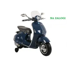 Otroški motor na akumulator Skuter Vespa GTS 300 12V (moder) AKCIJA