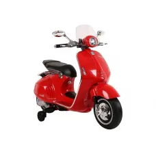 Otroški motor na akumulator Skuter Vespa GTS 300 12V (rdeč)