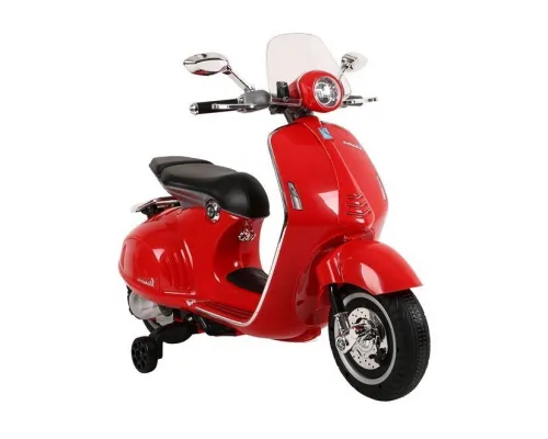Otroški motor na akumulator Skuter Vespa GTS 300 12V (rdeč)