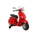 Otroški motor na akumulator Skuter Vespa GTS 300 12V (rdeč)