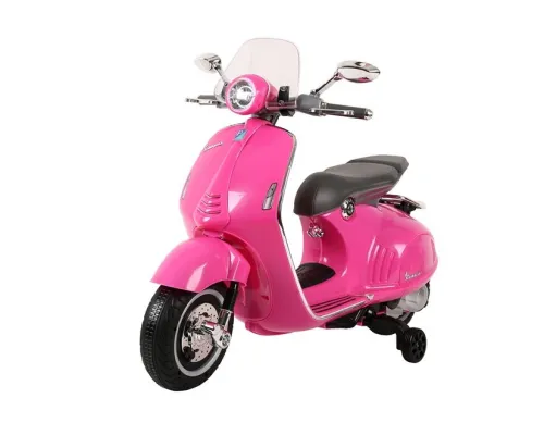 Otroški motor na akumulator Skuter Vespa GTS 300 12V (roza)