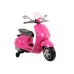 Otroški motor na akumulator Skuter Vespa GTS 300 12V (roza)