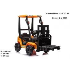Otroški VILIČAR JCB 12V10Ah - BDM-0959G (rumen)