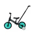 Otroški tricikel in poganjalec 3v1 črno-mint LEAN Trike