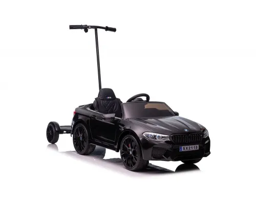 Otroški avto na akumulator BMW M5 SX2118 z ročajem za starše (lakiran)