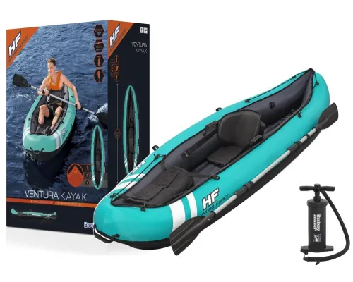 Napihljiv kajak enosed Bestway 65118 Hydro-Force Cove Champion 280 x 86 x 40 cm