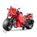Daljinsko voden RC avto cada building blocks motorcycle 2 4g 484 pcs 9209