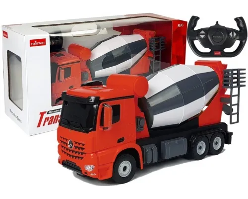 Daljinsko voden RC avto Mercedes benz arocs rastar 1 14 rdeči 6026