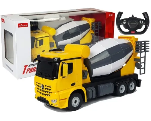 Daljinsko voden RC avto Mercedes benz arocs rastar 1 14 rumeni 6027