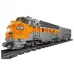 Daljinsko voden RC avto sivi rumeni train 1751 pcs 23647