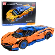 Daljinsko voden RC avto sports modri oranžni 1883 pcs 23655