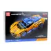 Daljinsko voden RC avto sports modri oranžni 1883 pcs 23655