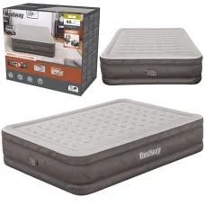 Napihljiva postelja z električno tlačilko Bestway 69050 Fortech Queen 203 x 152 x 46 cm