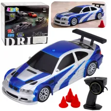 Daljinsko voden RC drift avto e46 drift sports cones 15 km h 1 43 28021