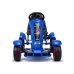 Otroški gokart na pedala F618 modri z napihljivimi kolesi