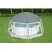Kupolasti šotor paviljon za bazen Bestway 58612 Flowclear 600 x 600 x 295 cm