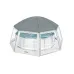 Kupolasti šotor paviljon za bazen Bestway 58612 Flowclear 600 x 600 x 295 cm