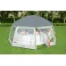 Kupolasti šotor paviljon za bazen Bestway 58612 Flowclear 600 x 600 x 295 cm