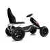 Veliki otroški gokart na pedala B012 črni z napihljivimi kolesi