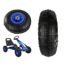 Kolo za otroški gokart A15 (modro platišče)