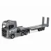 Profesionalni RC vlačilec Scania 770S s tovorno prikolico Huina 1501/1502 1:18 srebrni