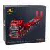 Profesionalni RC vlačilec Scania 770S s tovorno prikolico Huina 1501/1502 1:18 srebrni