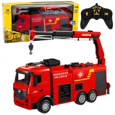 Daljinsko voden RC žerjav gasilski vodni top 1 18 13995