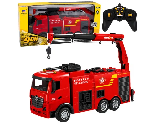 Daljinsko voden RC žerjav gasilski vodni top 1 18 13995