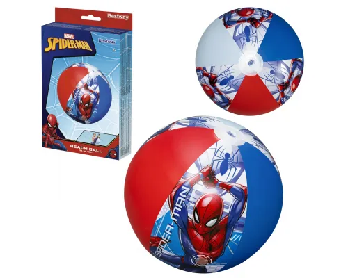 Napihljiva plažna žoga Marvel Spider-Man Bestway 98002 51 cm