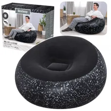 Napihljivi udobni fotelj črn Inflate A Chair Bestway 75153