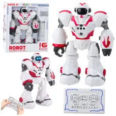 Interaktivni daljinsko voden RC robot 16 funkcij z lučmi in zvoki roza 28839