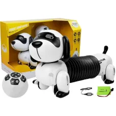 Interaktivni daljinsko voden RC robot kuža z melodijami z žogico 8453