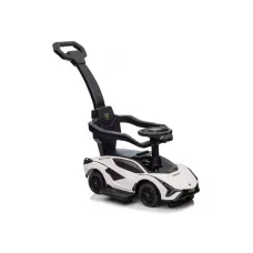 Otroški poganjalec z vodilom Lamborghini QLS-996T beli