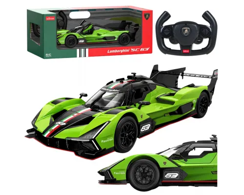 Daljinsko voden RC avto Lamborghini sc63 race rastar zeleni 1 14 29442