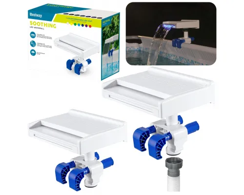 LED bazenska fontana z 7 barvami in 8 načini Bestway 58746
