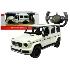 Daljinsko voden RC avto Mercedes g63 rastar terenski beli 1 14 4659