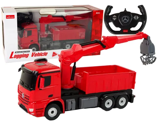 Daljinsko voden RC avto Mercedes rastar rdeči tovornjak 15276