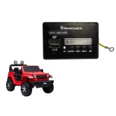 Glasbeni panel za otroški avto Jeep Wrangler (DK-JWR555)