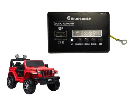 Glasbeni panel za otroški avto Jeep Wrangler (DK-JWR555)