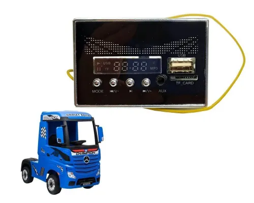 Glasbeni modul za otroški tovornjak Mercedes Actros (HL358)