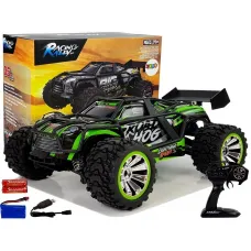 Daljinsko voden RC avto terenski zeleni 2 4g 1 18 35 km h speed control 9036