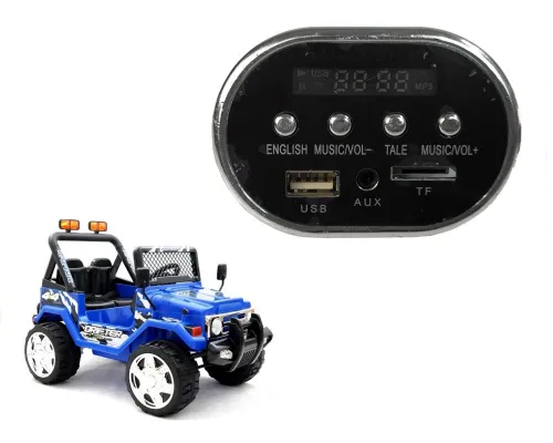 Glasbeni modul za otroški avto Jeep (S618)
