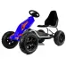 Veliki otroški gokart na pedala B012 modri z napihljivimi kolesi