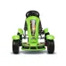 Otroški gokart na pedala F618 zeleni z napihljivimi kolesi